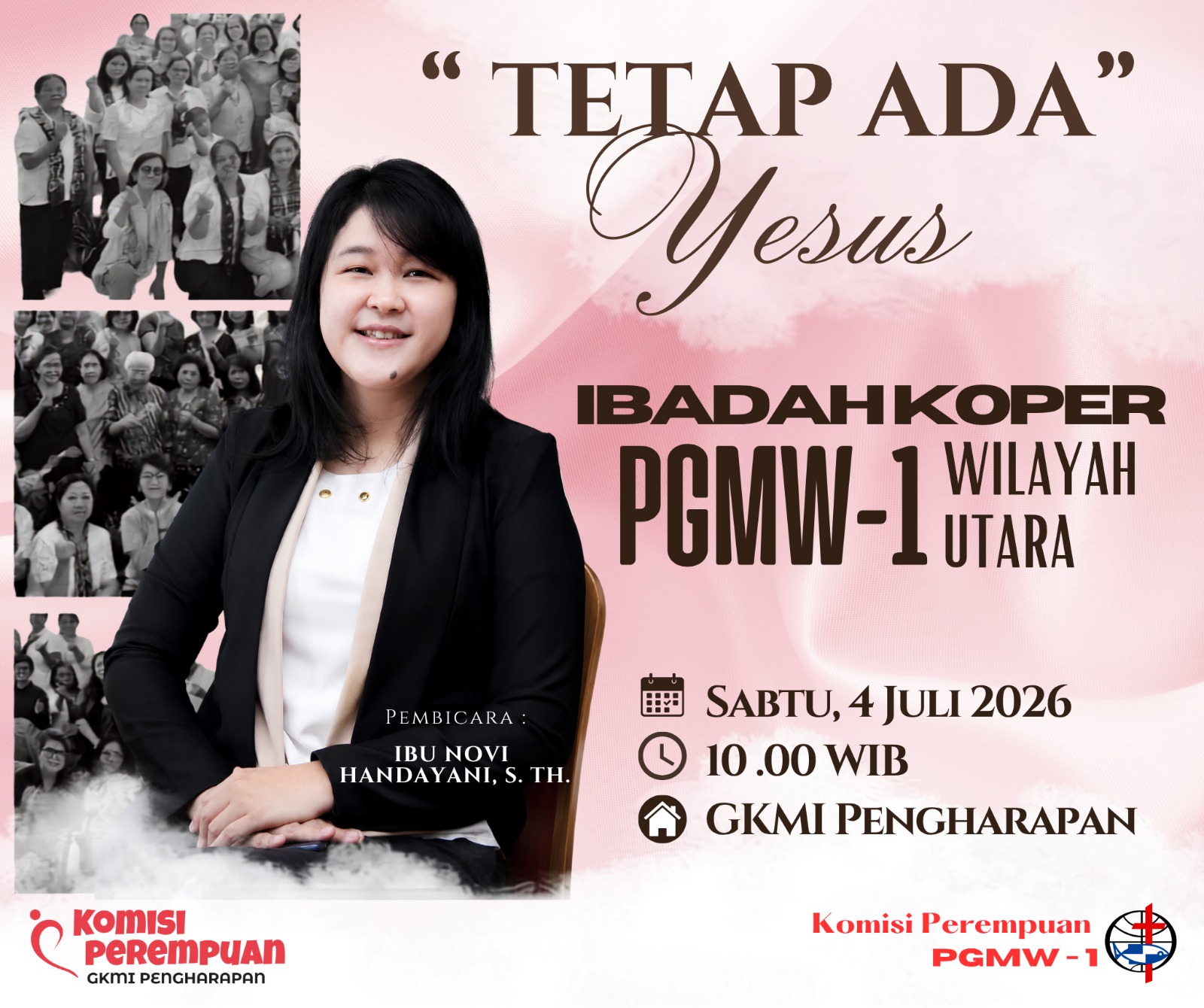 IBADAH KOMISI PEREMPUAN PGMW 1 WILAYAH UTARA